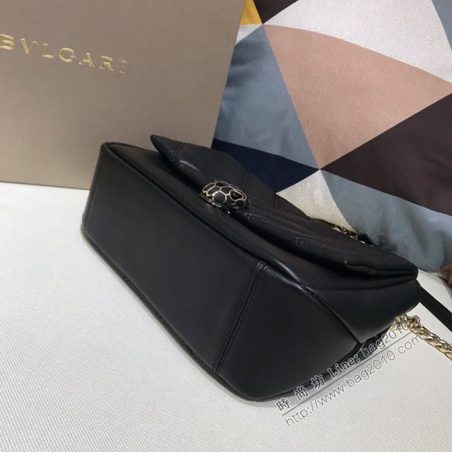 Bvlgari女包 寶格麗2020新款 幾何形狀牛皮鏈條單肩斜挎女包 古力娜紮同款 287993  fyd1566